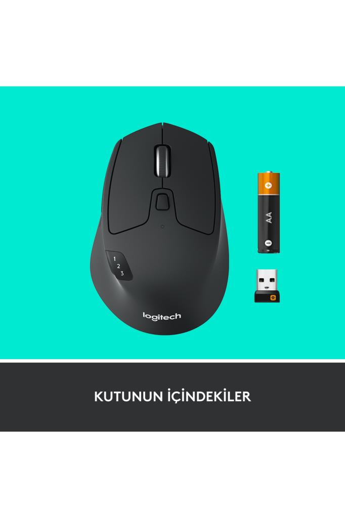 Logitech M720 Triathlon 910-004791 Optik Kablosuz Mouse - OUTLET