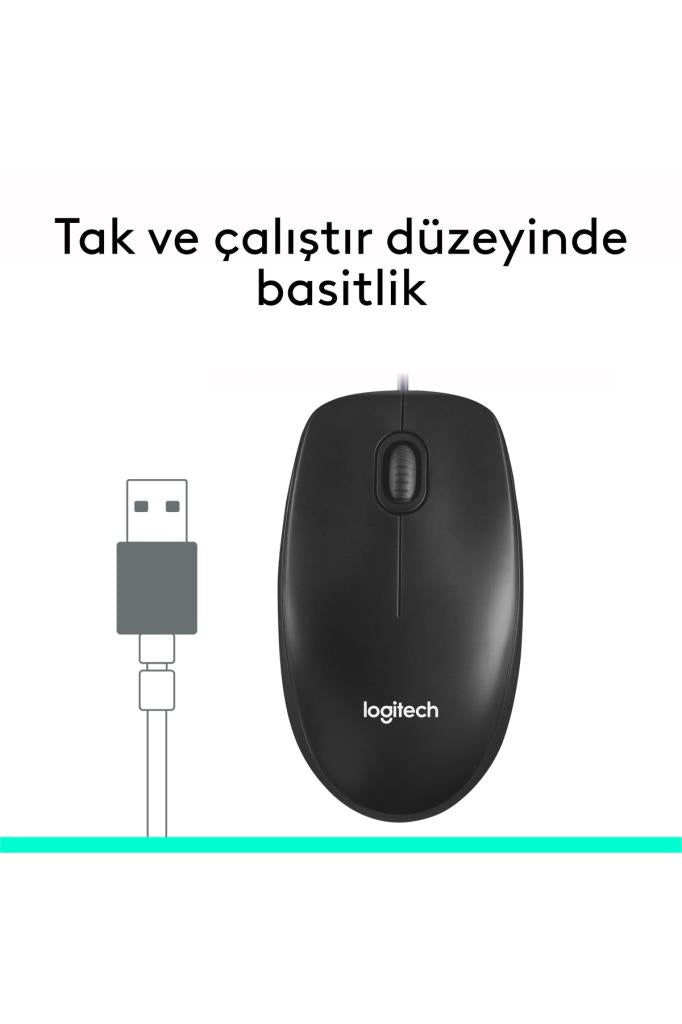 Logitech M90 910-001793 Optik Kablolu Mouse