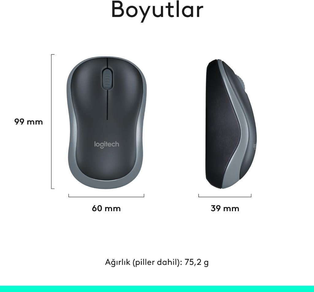Logitech MK270 920-004525 Kablosuz Klavye Mouse Seti Outlet