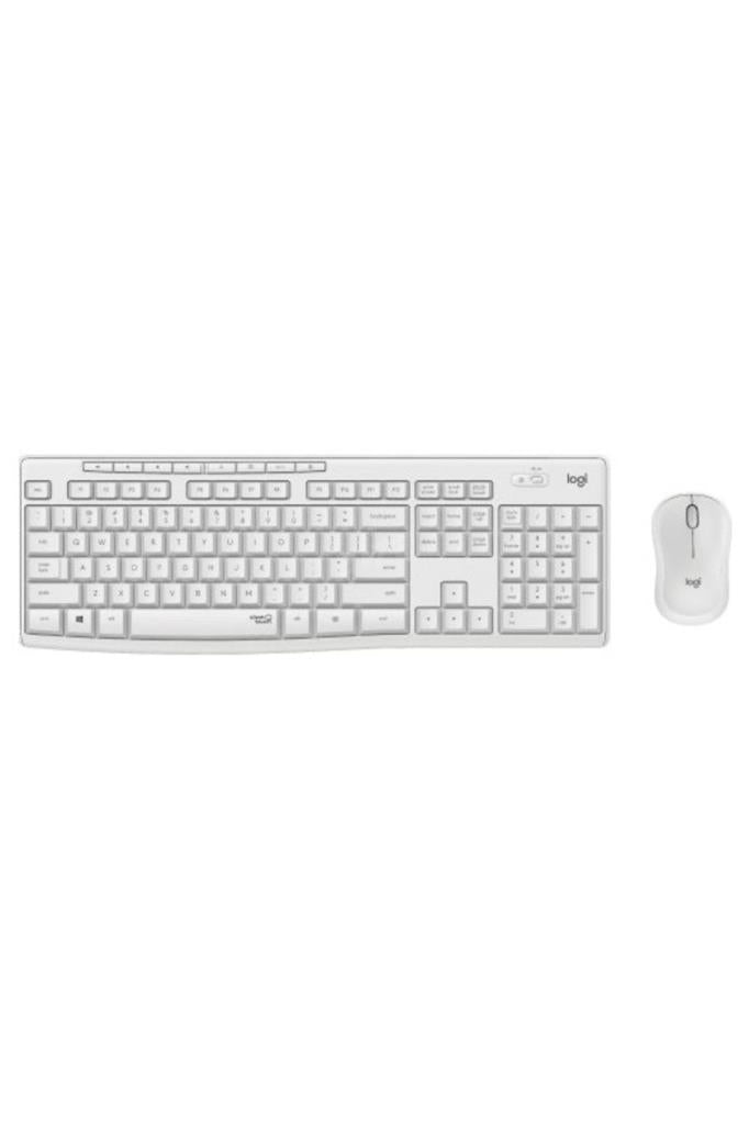 Logitech MK295 920-010089 Beyaz Sessiz Kablosuz Klavye Mouse Seti Outlet