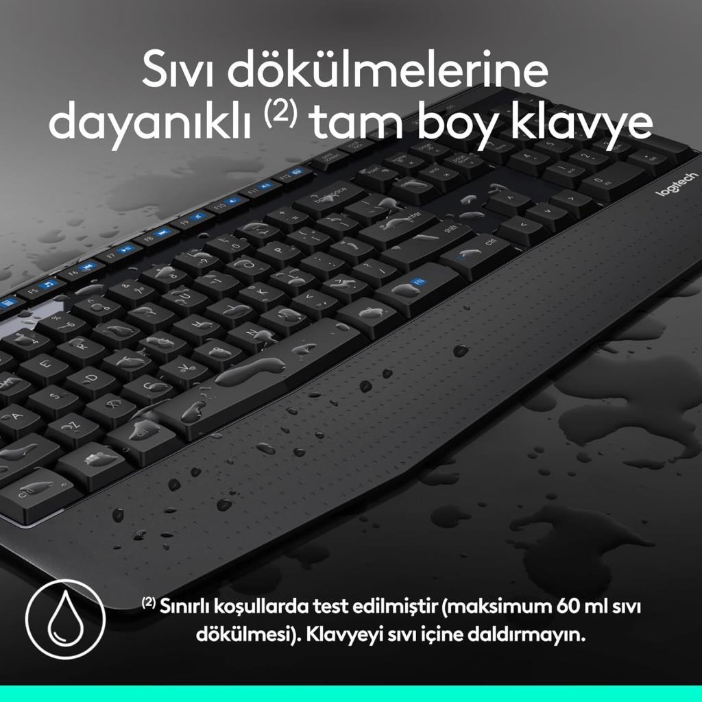 Logitech MK345 920-006514 Wireless Keyboard Mouse Set - Display Model