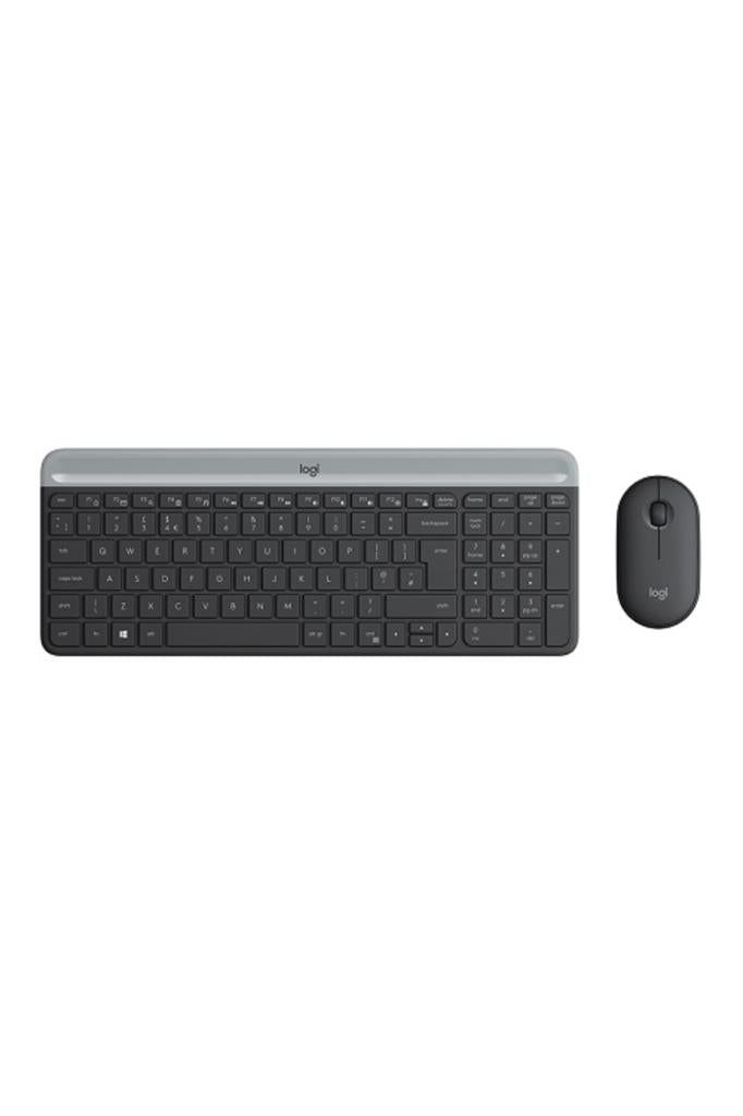 Logitech MK470 920-009435 Siyah Kablosuz Klavye Mouse Seti