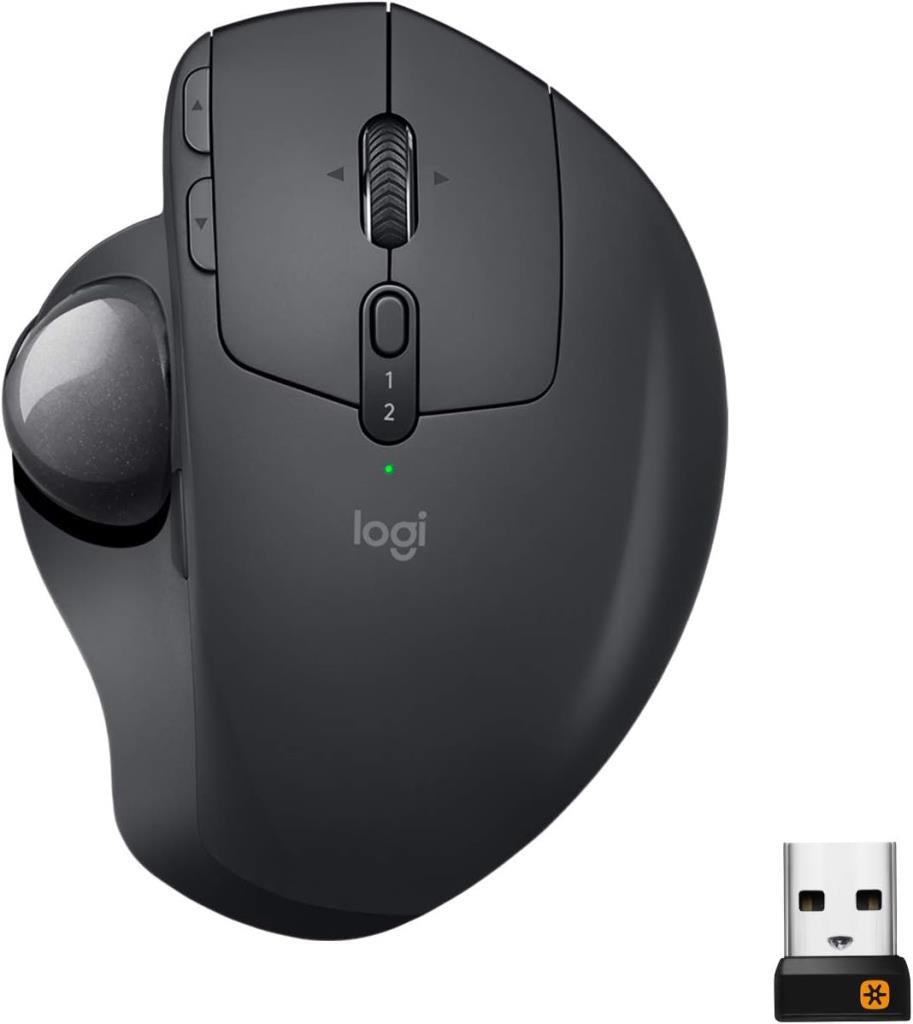 Logitech Mx Ergo Trackball 910-005179 Şarjlı Ergonomik Kablosuz Optik Mouse Teşhir