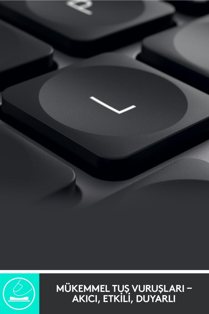 Logitech MX Keys 920-010087 Q Kablosuz Klavye Teşhir