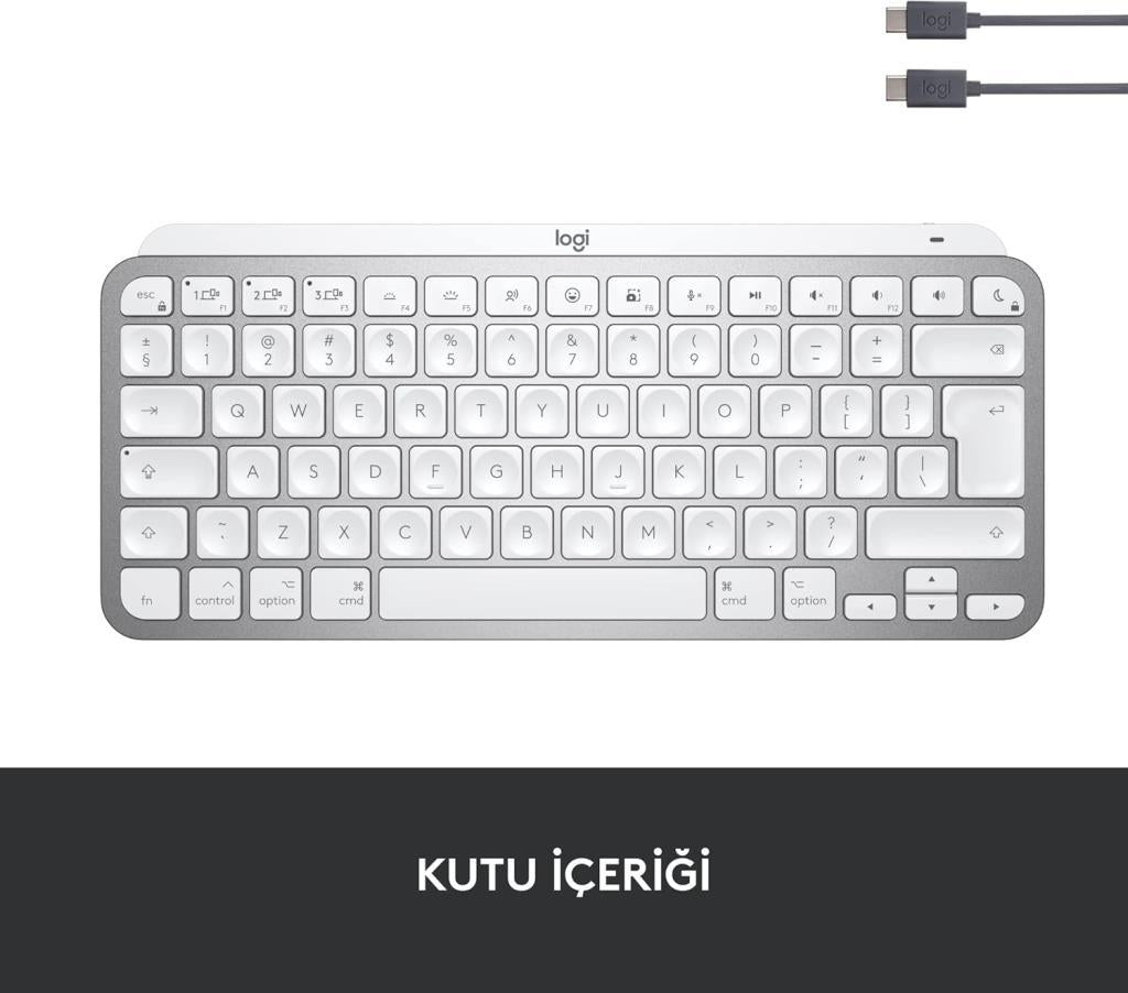 لوجيتك MX Keys Mini MAC لوحة مفاتيح لاسلكية إنجليزية - منفذ بيع