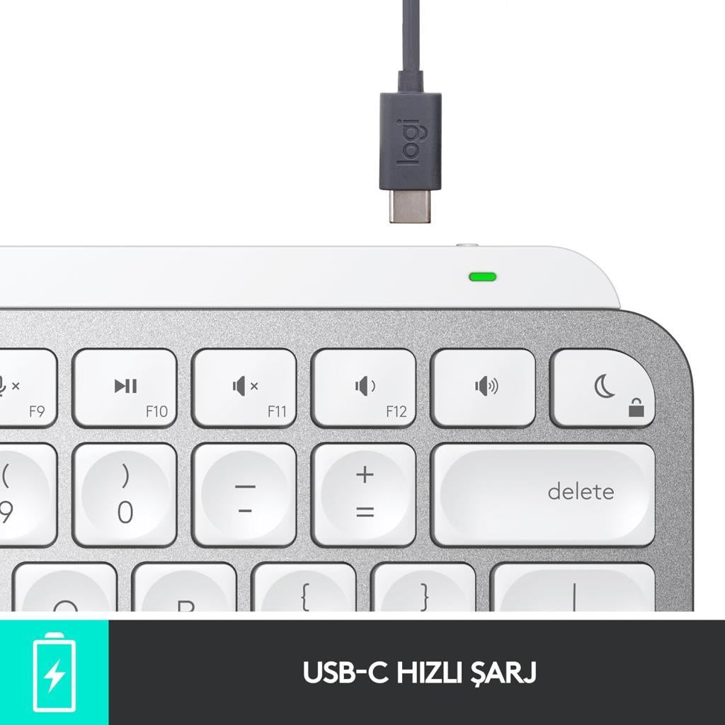 Logitech MX Keys Mini MAC İngilizce Kablosuz Klavye