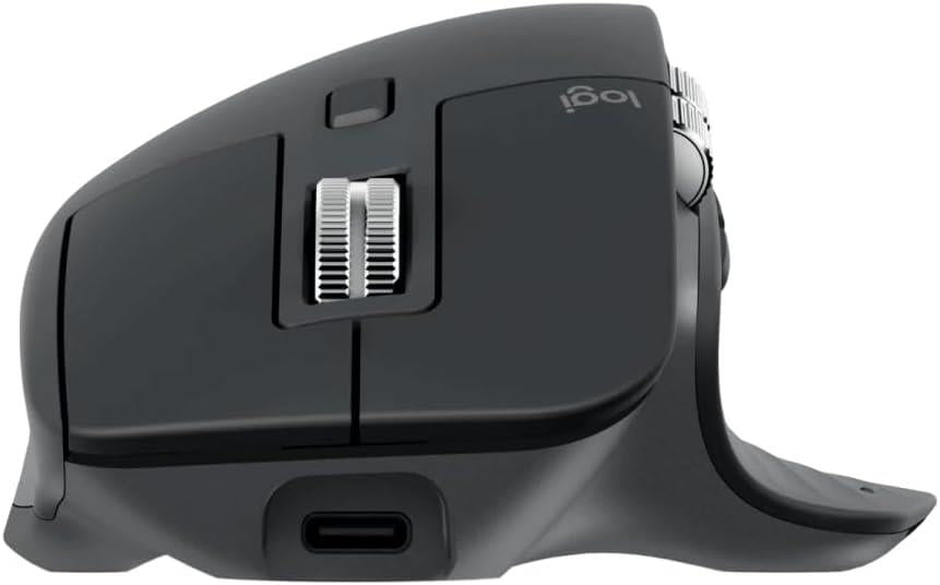 Logitech Mx Master 3S 910-006559 Siyah Şarjlı Sessiz Ergonomik Lazer Kablosuz Mouse - Outlet