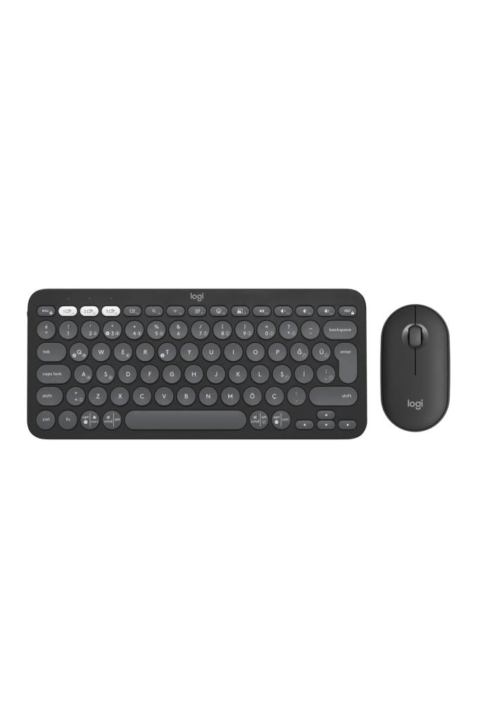 Logitech Pebble 2 Combo 920-012245 Siyah TKL Kablosuz Klavye Mouse Seti Outlet
