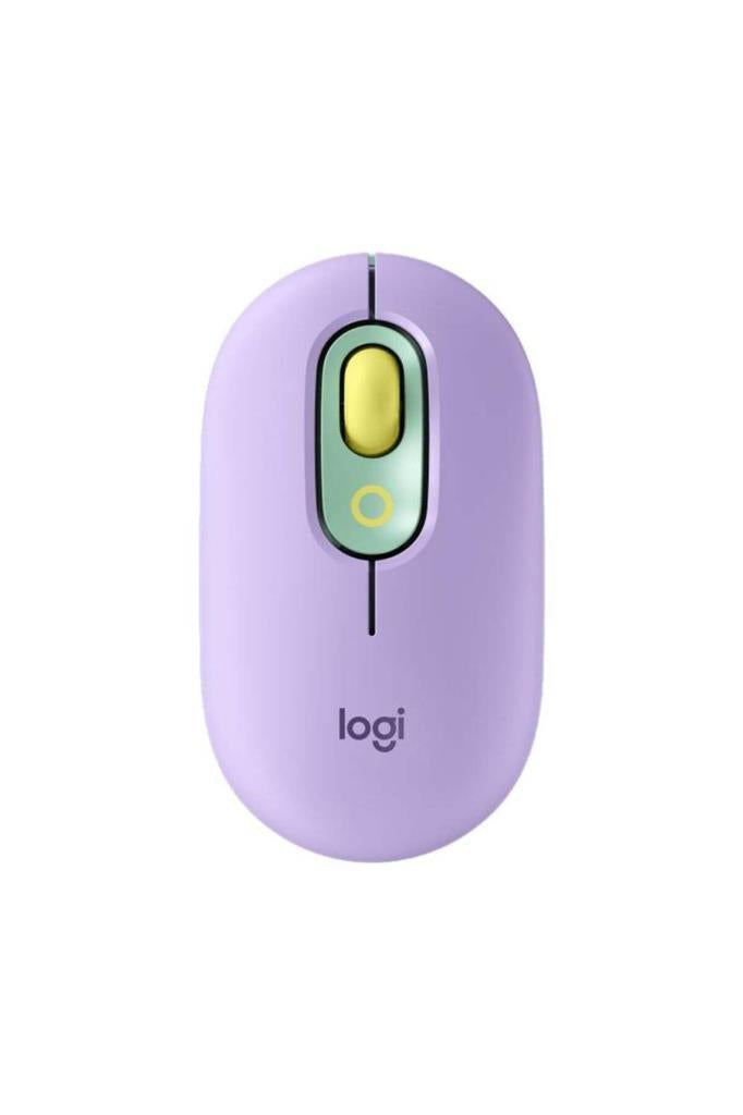 Logitech POP Emoji 910-006547 Lila Sessiz Optik Kablosuz Mouse Teşhir