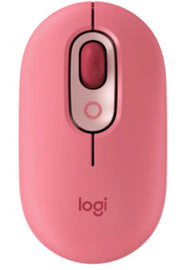 Logitech POP Emoji 910-006548 Pembe Sessiz Optik Kablosuz Mouse - Teşhir