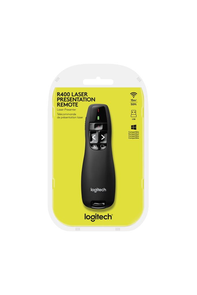 Logitech R400 Presentation Remote Display