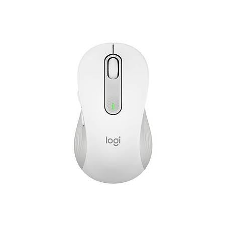 Logitech M650 Signature 910-006238 Beyaz Sessiz Büyük Boy Sağ El Optik Kablosuz Mouse - Outlet