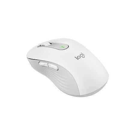 Logitech M650 Signature 910-006238 Beyaz Sessiz Büyük Boy Sağ El Optik Kablosuz Mouse - Outlet