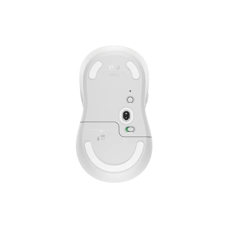 Logitech M650 Signature 910-006238 Beyaz Sessiz Büyük Boy Sağ El Optik Kablosuz Mouse - Outlet
