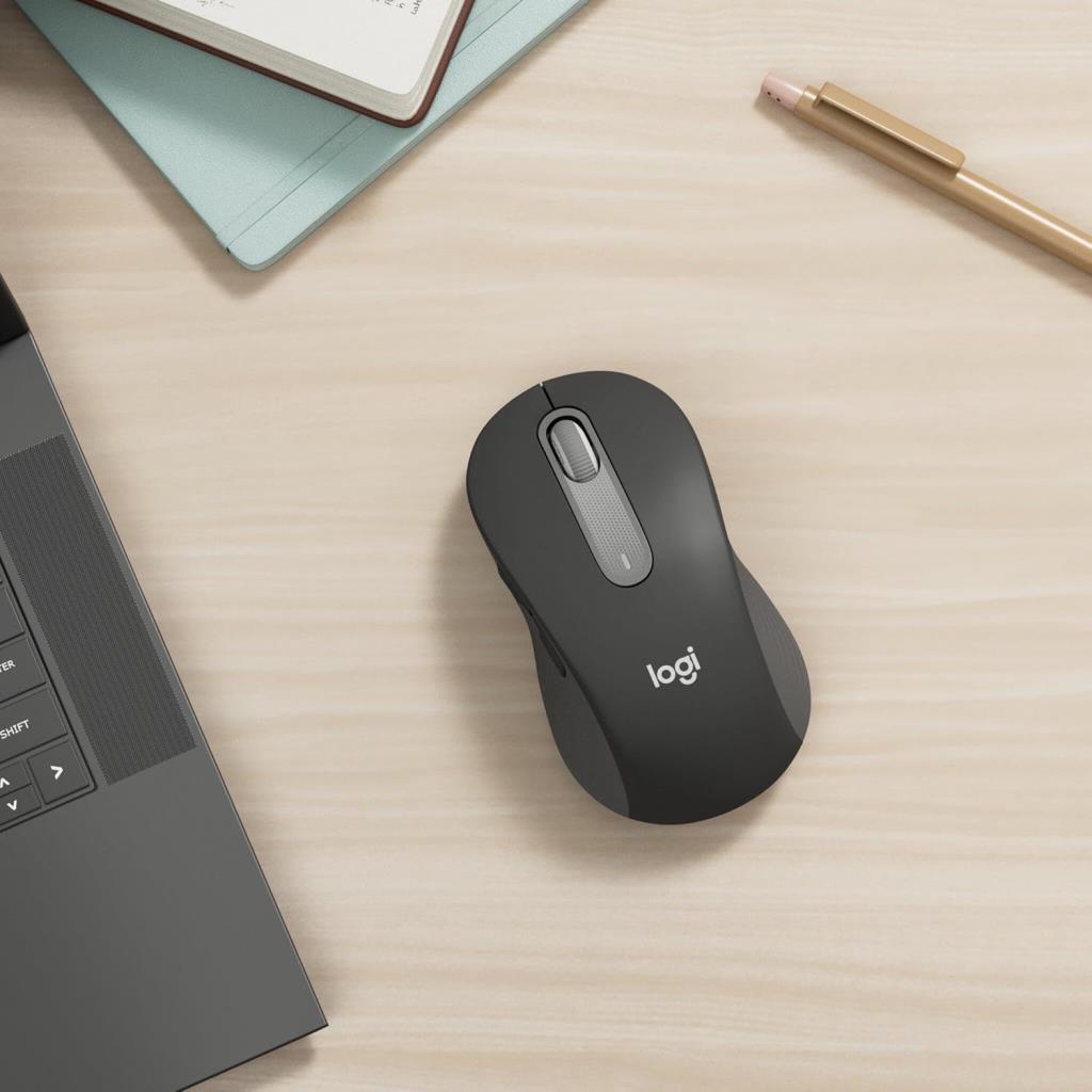 Logitech M650 Signature Sessiz Büyük Boy Sağ El Optik Kablosuz Mouse - Teşhir