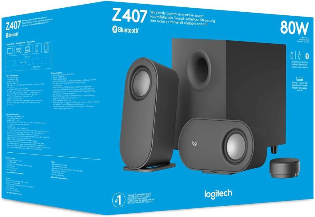 Logitech Z407 2+1 80 W Kablosuz Hoparlör Teşhir