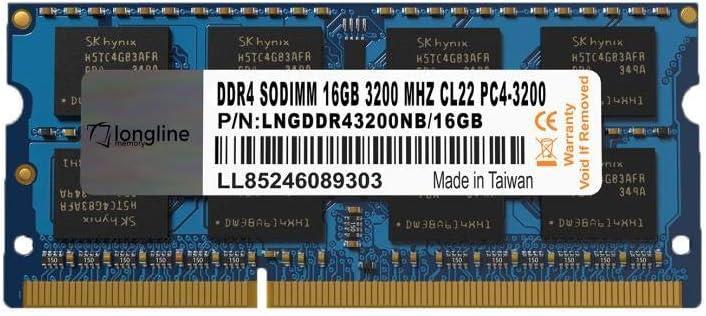 Longline 16 GB 3200 MHz CL19 LNGDDR43200NB/16GB DDR4 Ram - Outlet