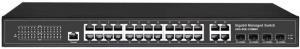 Longline 24 Port Full Gıgabıt Managed Swıtch +4ge+ 4 Sfp Slots - Outlet
