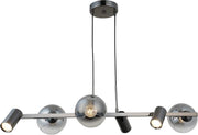 Lucea Tıerra 3+3 Kobalt Sıralı Avize 3xgu10+3xe27 Outlet