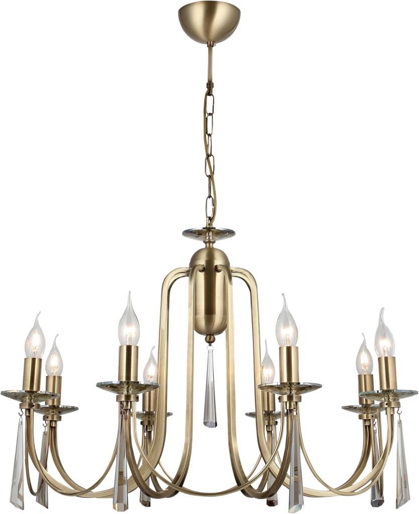 LUCEA DIAMOND 8'li Antik Lak Avize 8XE14 Outlet