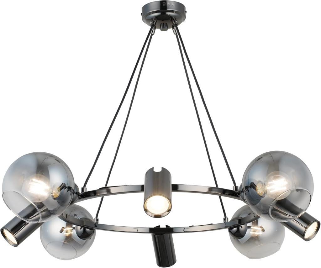 Lucea Tıerra 4+4 Kobalt Avize 4xgu10+4xe27 Outlet