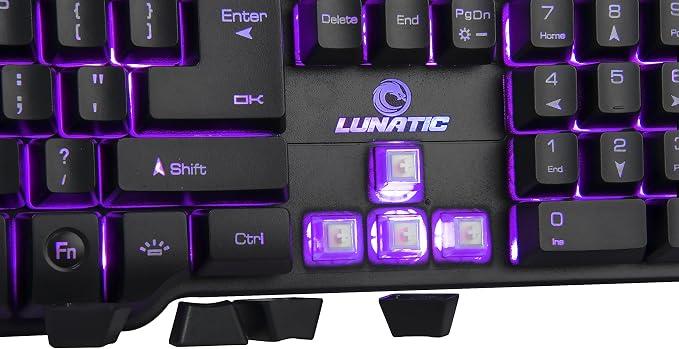 Lunatic Owner Yarı Mekanik Rgb Aydınlatmalı Oyuncu Klavyesi - TEŞHİR