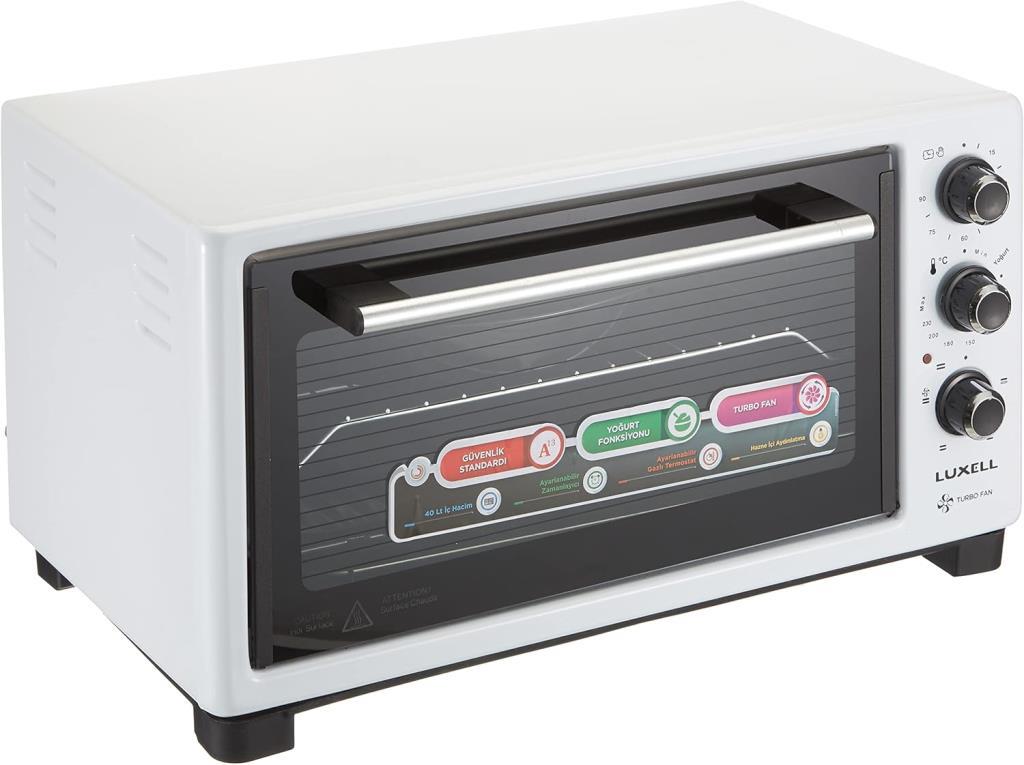 Luxell LX-13575 40 lt Beyaz Mini Fırın Teşhir