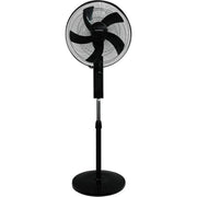 Luxell LXF-518 S Siyah Ayaklı Vantilatör - OUTLET