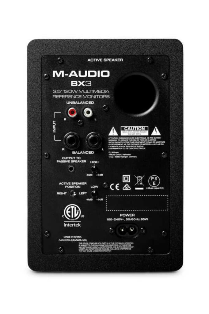 M-Audio BX3 Çift Referans Monitörü