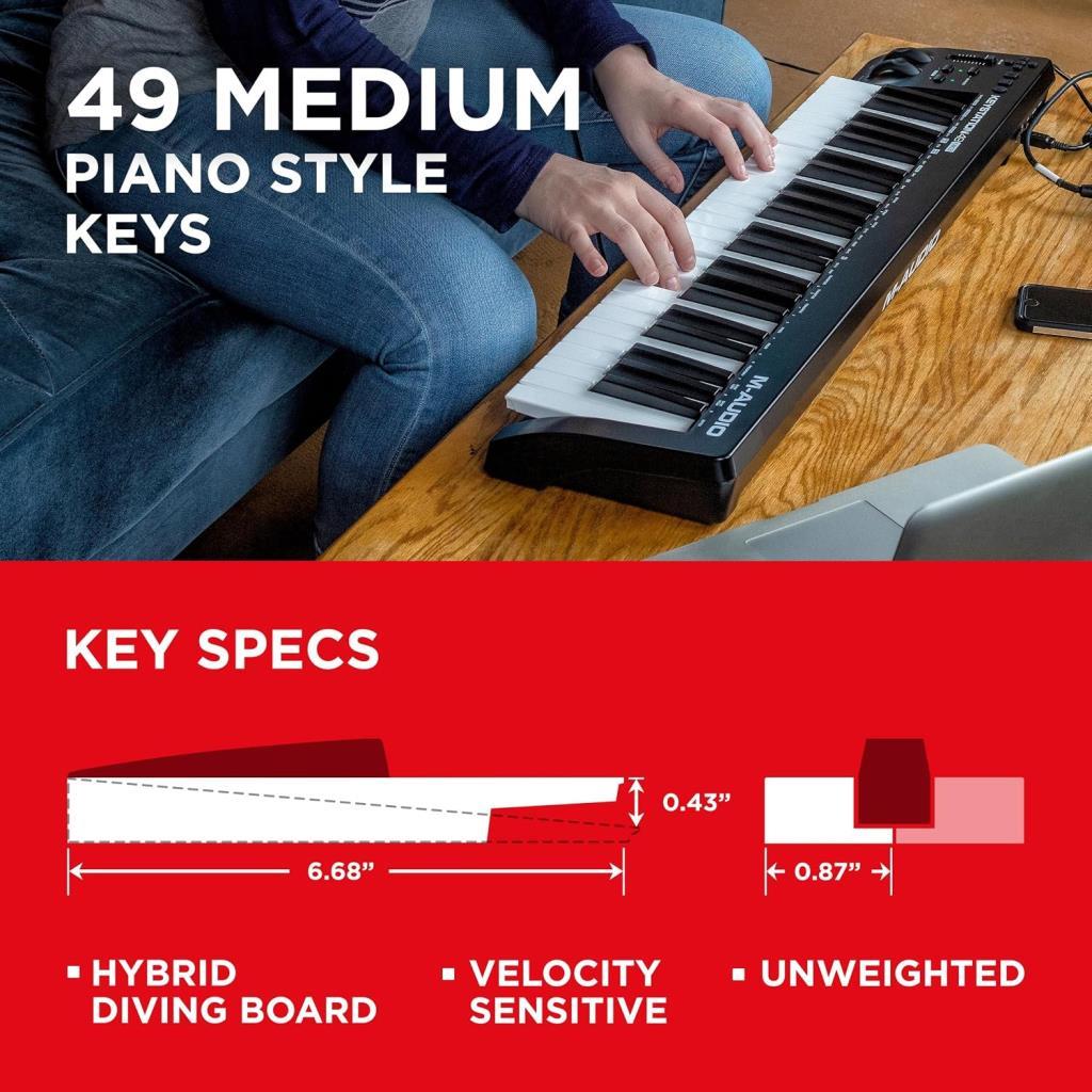 M-Audio Keystation 49 MK3 Midi Klavye - Teşhir