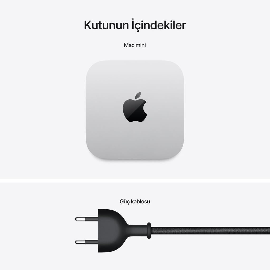 Mac Mini MCYT4TU/A Apple M4 24 GB 512 GB SSD Mini PC Outlet (Açıklamayı Okuyunuz)