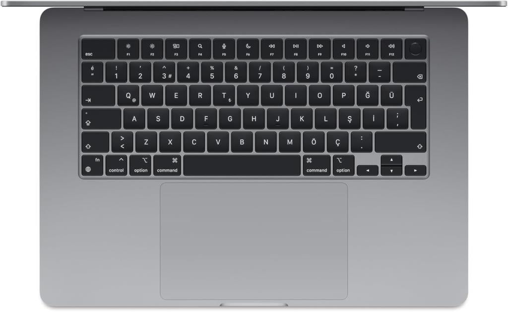 MacBook Air M3 16 GB 512 GB SSD 15.3" MXD13TU/A Uzay Grisi (Apple Türkiye Garantili)