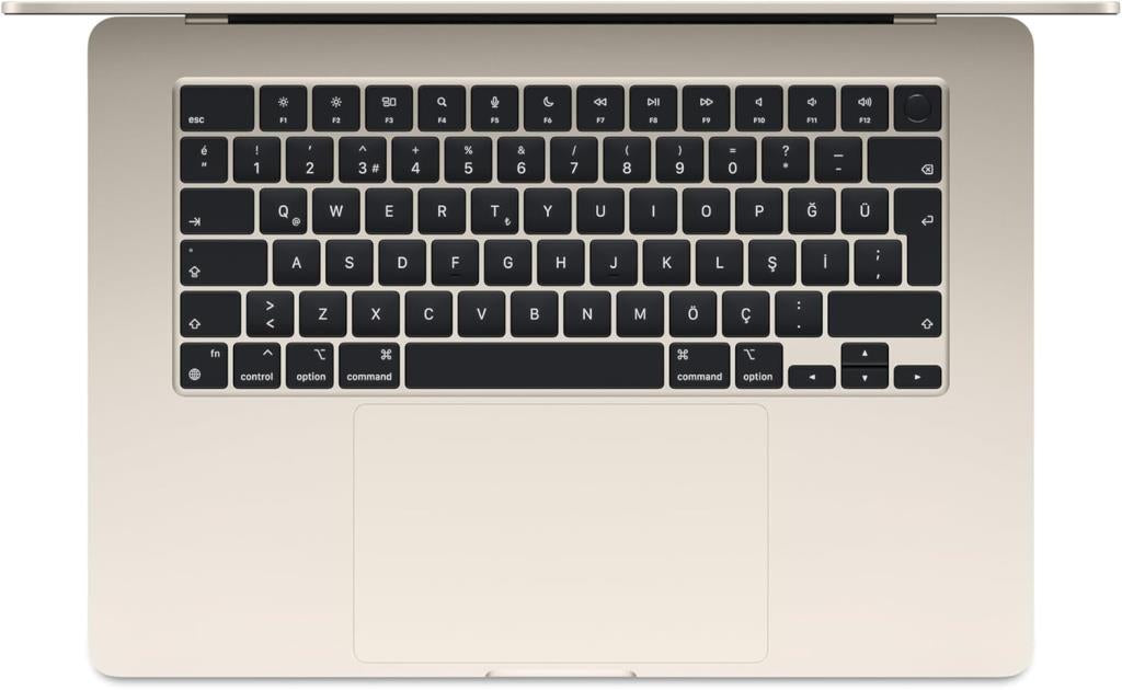 MacBook Air M3 16 GB 512 GB SSD 15.3" MXD33TU/A Yıldız Işığı Outlet (Açıklamayı Okuyunuz)