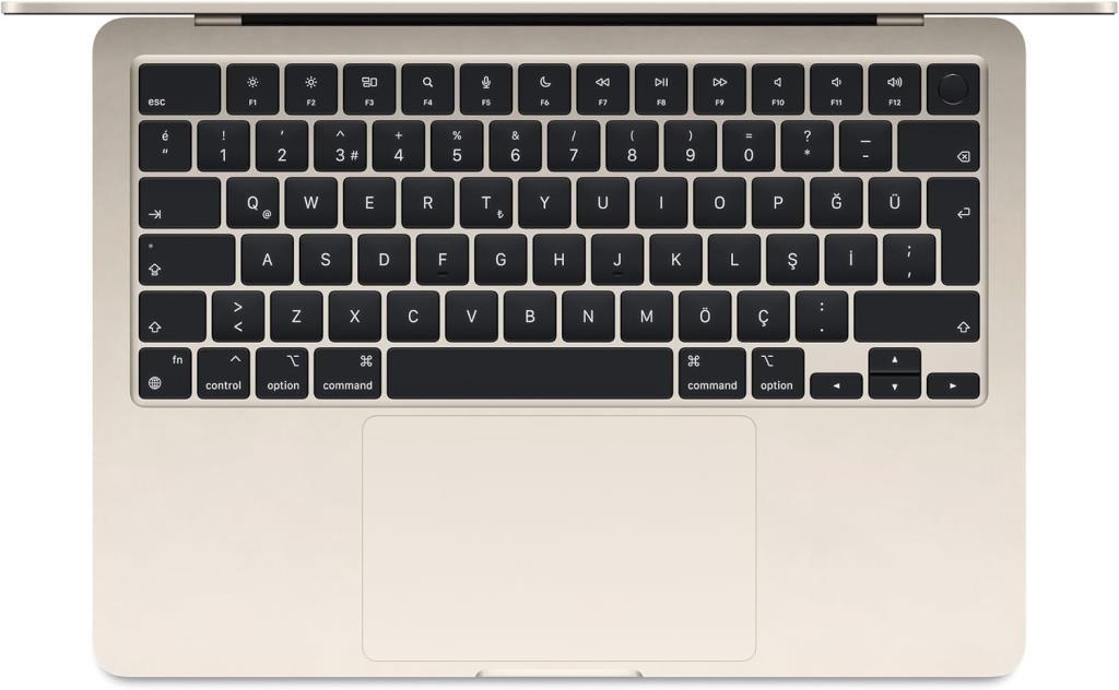 MacBook Air M3 16 GB 512 GB SSD 13.6" MXCU3TU/A Yıldız Işığı Outlet