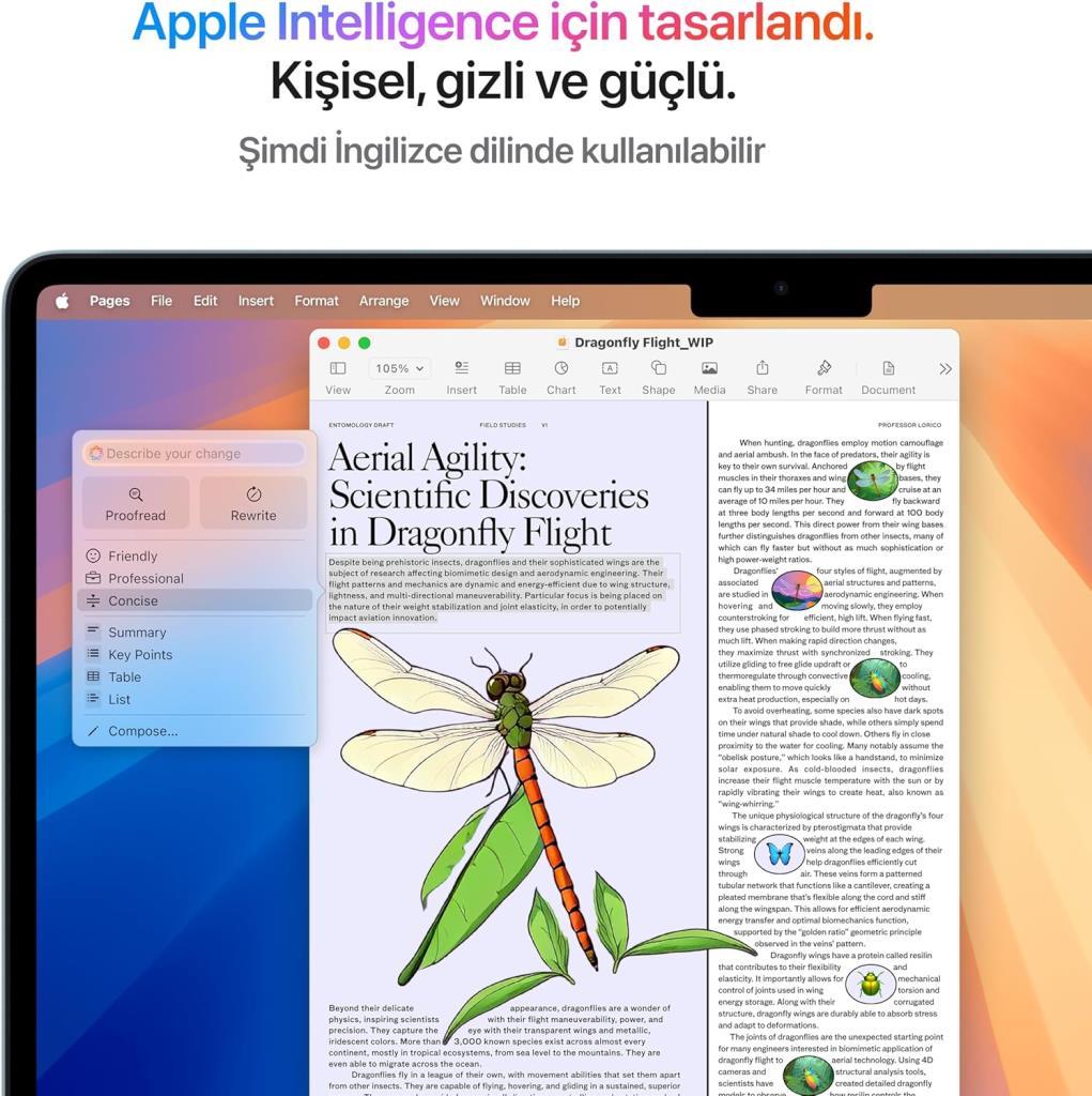 MacBook Air M4 16 GB 256 GB SSD 13.6" MC6T4TU/A Gök Mavisi Outlet (Açıklamayı Okuyunuz)