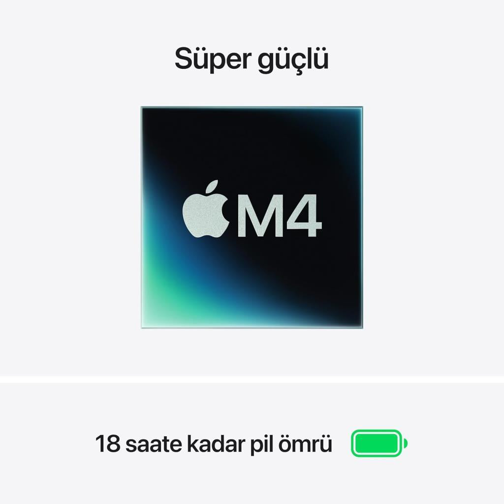 MacBook Air M4 16 GB 256 GB SSD 13.6" Notebook - Teşhir