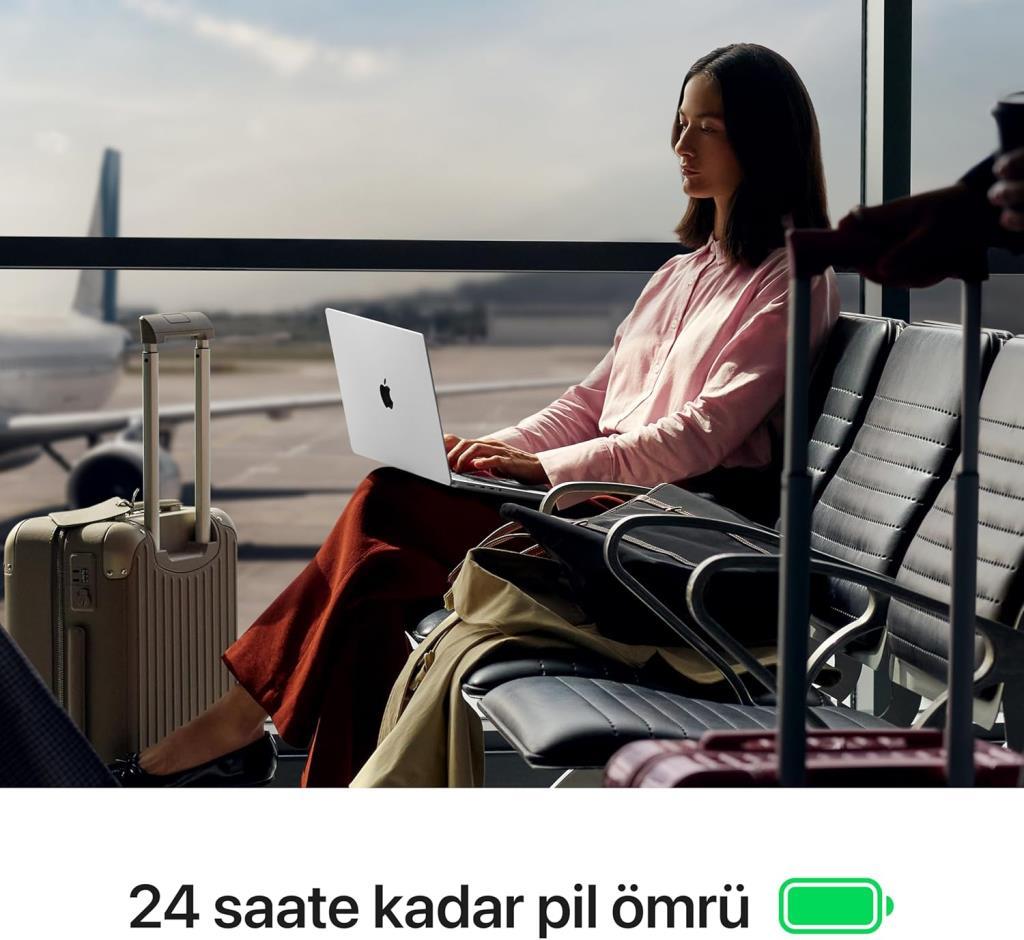 MacBook Pro M5 16 GB 1 TB SSD 14.2" MDE14TU/ Uzay Siyahı Outlet (Açıklamayı Okuyunuz)