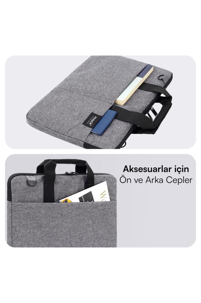 Mack City Fit Eco MCC-702 Gri 14.1" Laptop Çantası