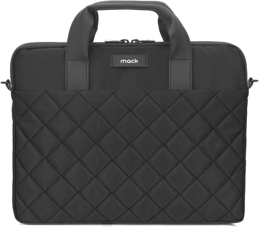 MACK Iksy MCC-901 Laptop Çantası, Erkekler ve Kadınlar için Profesyonel Bilgisayar Çantası, 13,3 inç - 14.1 inç Notebook Çantası, Evrak Çantası, Siyah Outlet