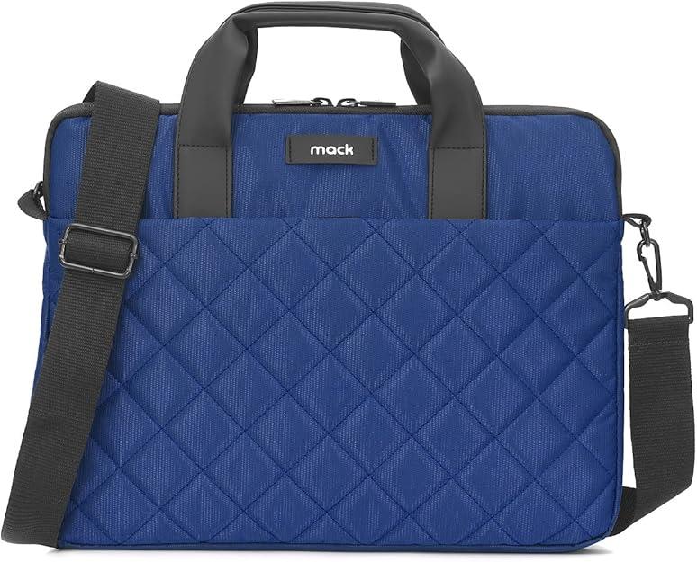 Mack Iksy MCC-903 Laptop Çantası, Erkekler ve Kadınlar için Profesyonel Bilgisayar Çantası, 13,3 inç - 14.1 inç Notebook Çantası, Evrak Çantası, Lacivert