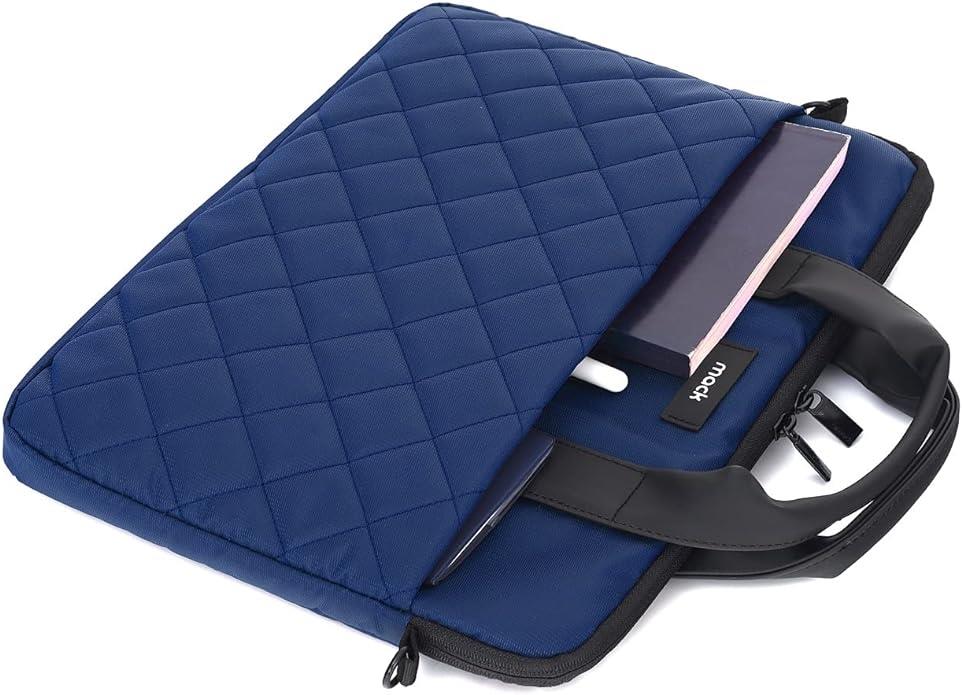 Mack Iksy MCC-903 Laptop Çantası, Erkekler ve Kadınlar için Profesyonel Bilgisayar Çantası, 13,3 inç - 14.1 inç Notebook Çantası, Evrak Çantası, Lacivert