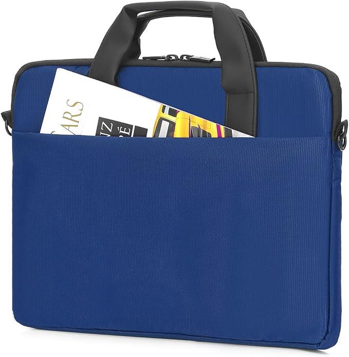Mack Iksy MCC-903 Laptop Çantası, Erkekler ve Kadınlar için Profesyonel Bilgisayar Çantası, 13,3 inç - 14.1 inç Notebook Çantası, Evrak Çantası, Lacivert