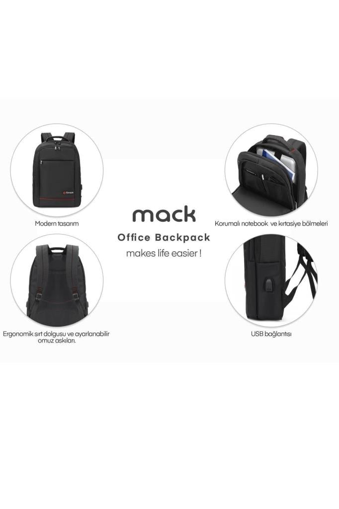 Mack Office MCC-007 17.3" Laptop Sırt Çantası