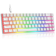 MageGee MK-BOX Pudding RGB %65 TKL Red Switch Kablolu Mekanik Oyuncu Klavyesi - Teşhir