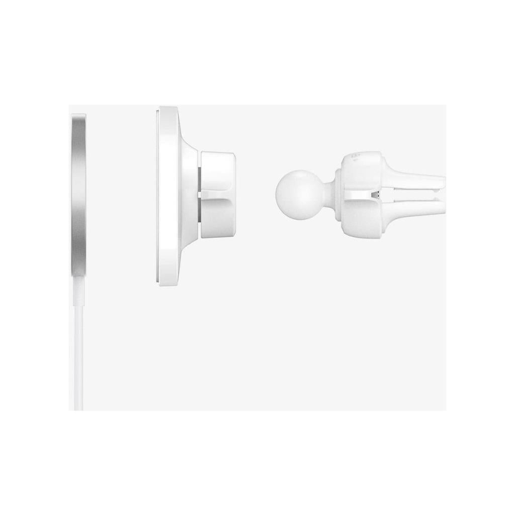 Spigen MagFit ACP02791 Beyaz MagSafe Araç Telefon Tutucu Teşhir