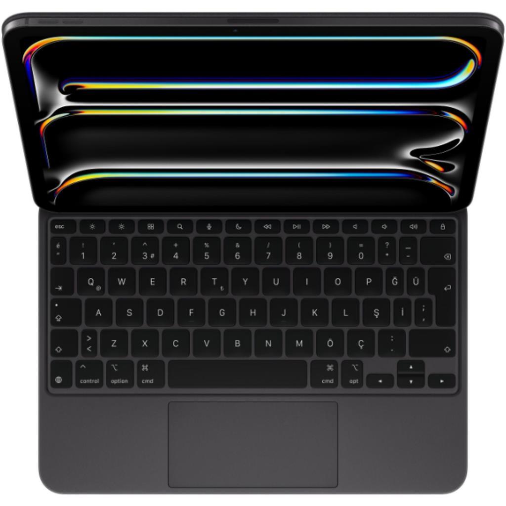 Apple iPad Pro M4 Magic Keyboard Siyah MWR23TQ/A 11" Tablet Klavyesi - Outlet