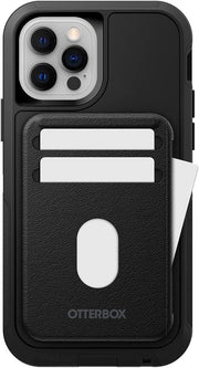 OtterBox MagSafe Cüzdan, Nakit ve Kart için 2 Cepli Yumuşak Dokunuşlu Cüzdan, Güçlü Manyetik Hizalama, MagSafe ile Uyumlu, iPhone ile Uyumlu, Siyah - Teşhir