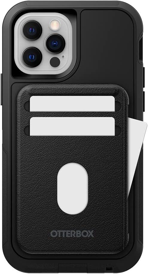 OtterBox MagSafe Cüzdan, Nakit ve Kart için 2 Cepli Yumuşak Dokunuşlu Cüzdan, Güçlü Manyetik Hizalama, MagSafe ile Uyumlu, iPhone ile Uyumlu, Siyah - Teşhir