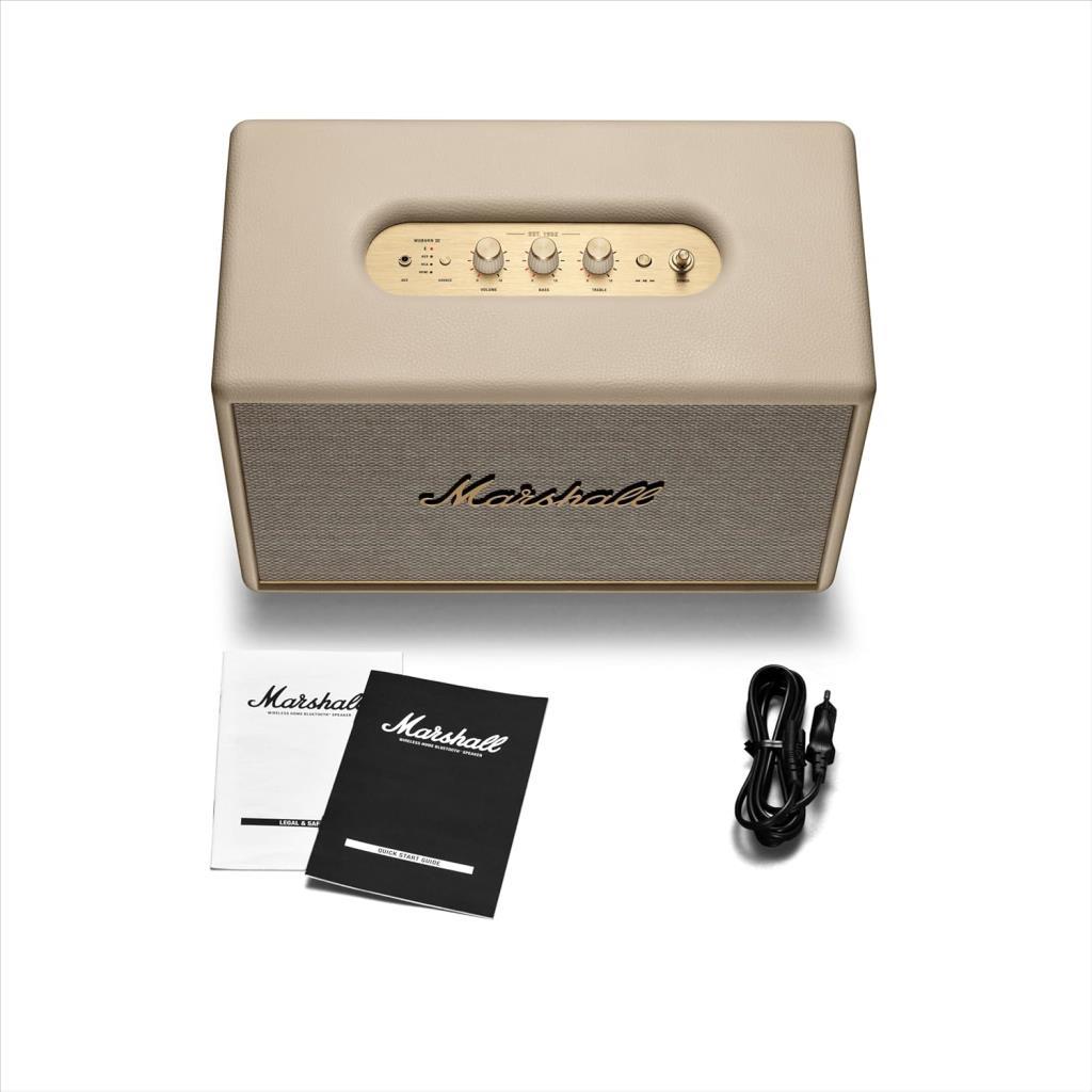 Marshall Woburn III Krem Bluetooth Hoparlör Outlet