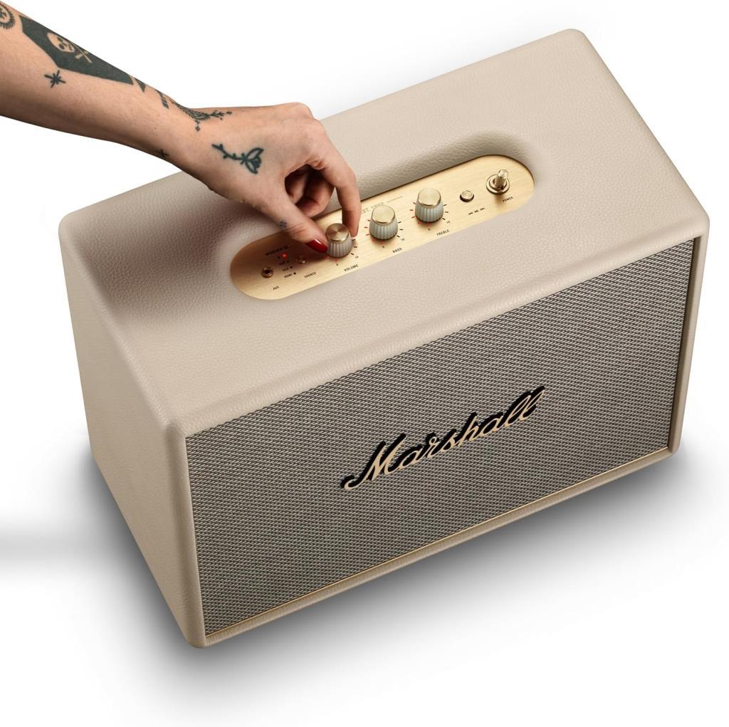 Marshall Woburn III Krem Bluetooth Hoparlör Outlet